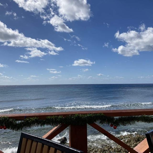 Ocean view from the veranda