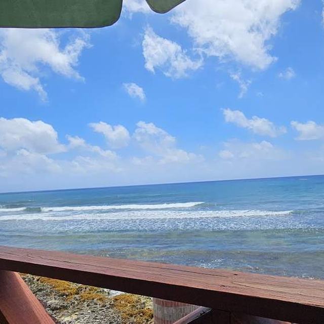 Waves from the deck